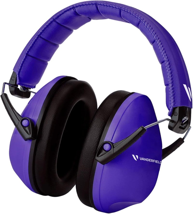 Vanderfields Hearing Protection Ear Muffs - Over 33 dB (2K Hz) Broad Noise Cancelling Sound Reduction Earmuffs for Kids 3-12 - Image 1